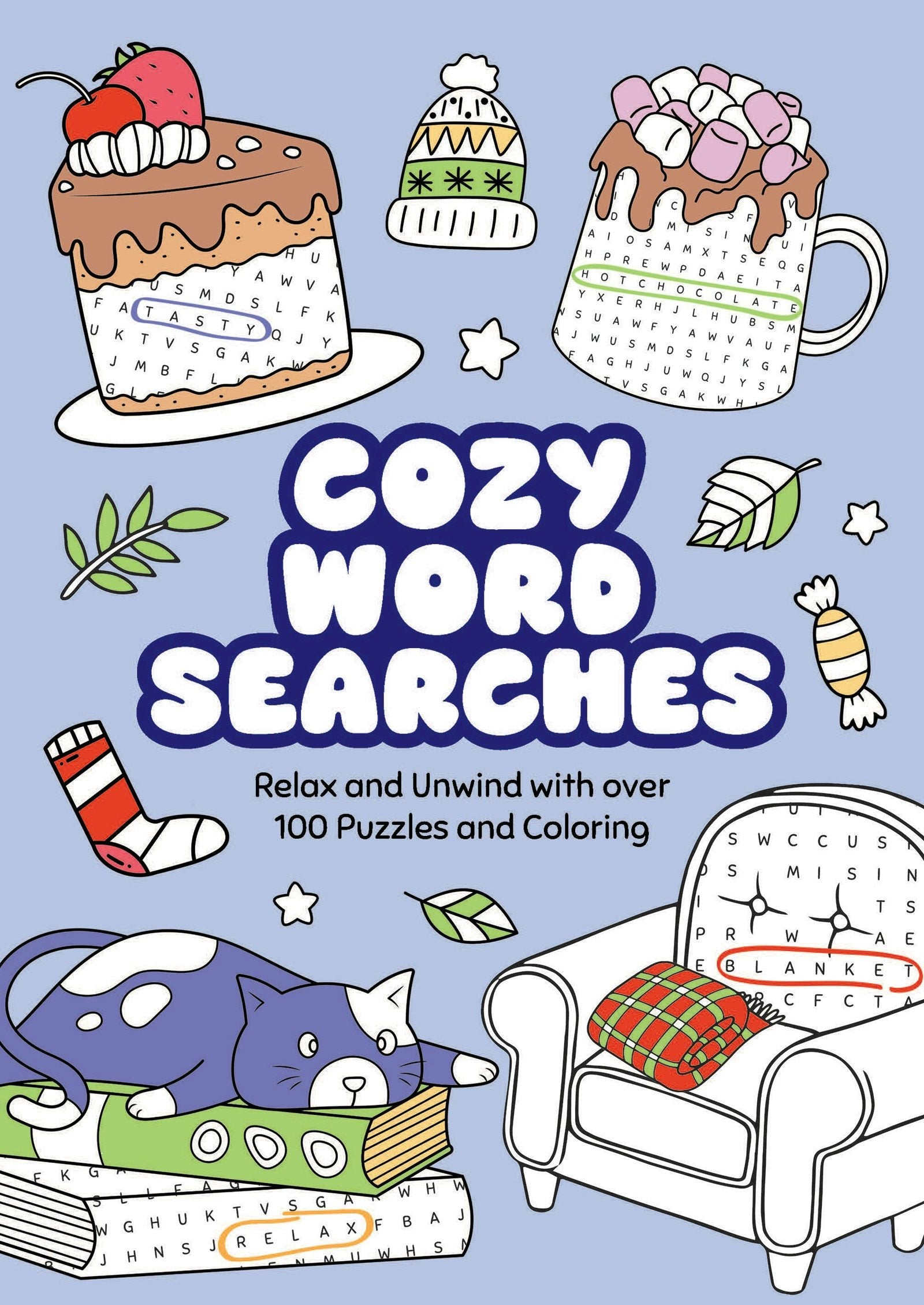 Book cover image for Cozy Word Searches ISBN: 9781789298420